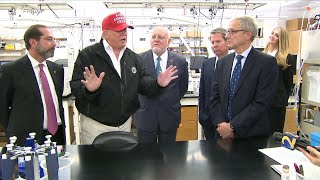 Trump says his policies are keeping coronavirus under control