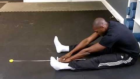 Modified Sit & Reach Test [ V-sit & reach]