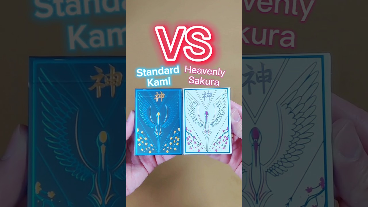 Kami luxury playing cards now on Kickstarter!