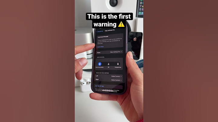 How to DETECT if your AirPods are Fake❌ (2 ways)
