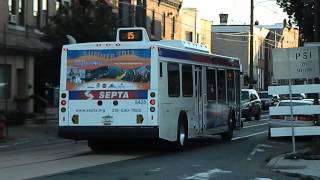 SEPTA Bus 2001 New Flyer Industries D40LF #5425 on Route 15