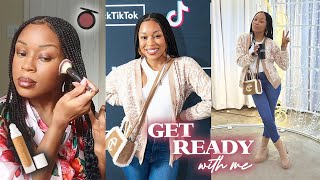 ☆ GET READY WITH ME ☆ | Everyday Makeup Routine, Outfit, & #BlackTikTok Creator Event by Kilahmazing 1,162 views 1 year ago 3 minutes, 47 seconds