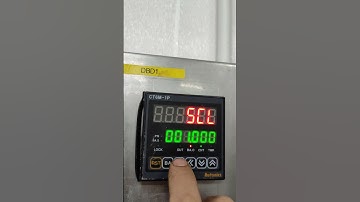 Water counter parameters setting autonics brand #shortvideo #electronic #counter/timer