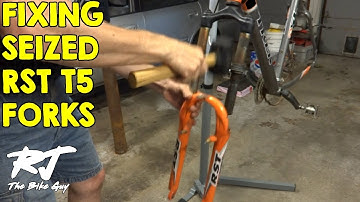 Repairing Rusted Seized RST Gila T5 Fork/Shocks