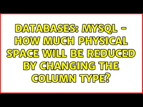 Databases: MySQL -