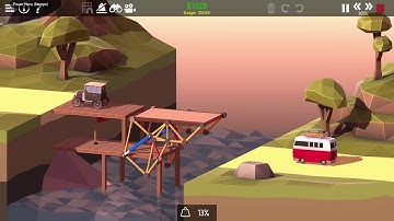 3 Solutions 3-13 Diagonal Elevator [Poly Bridge 2]