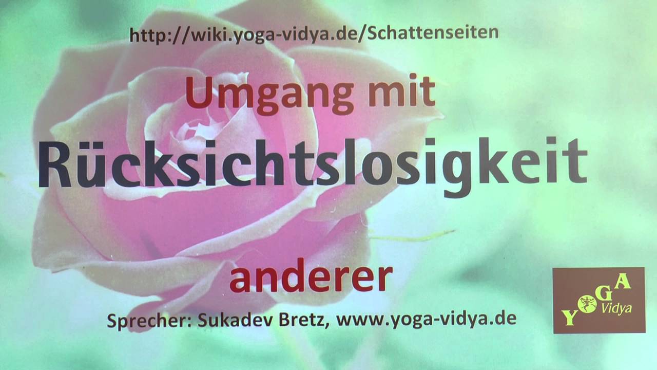 Rücksichtslosigkeit - YouTube