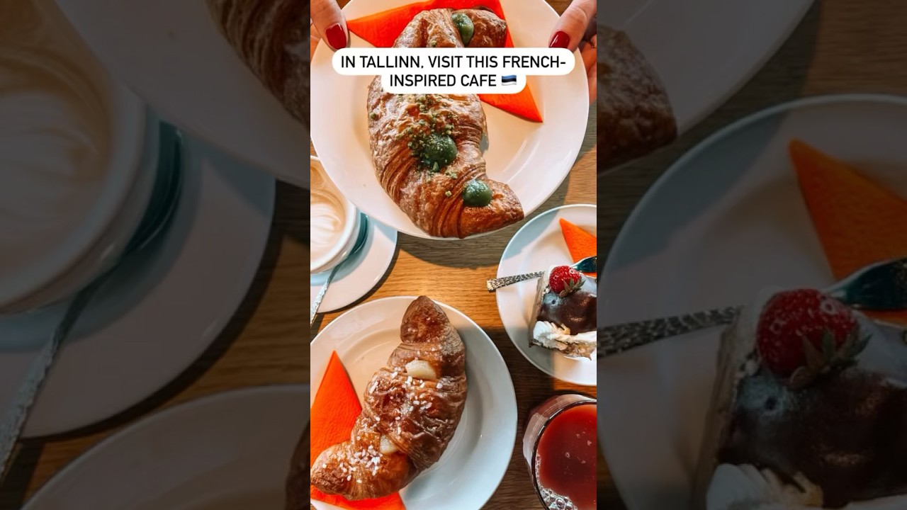 In Tallinn, visit this French-inspired cafe 