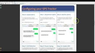 Step 3b - Configuring Your GPS Tracker by SMS Net Worth