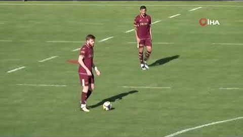 Trabzonspor, hazırlık maçında Azerbaycan temsilcisi Araz Nahçıvan'a 3-2 yenildi
