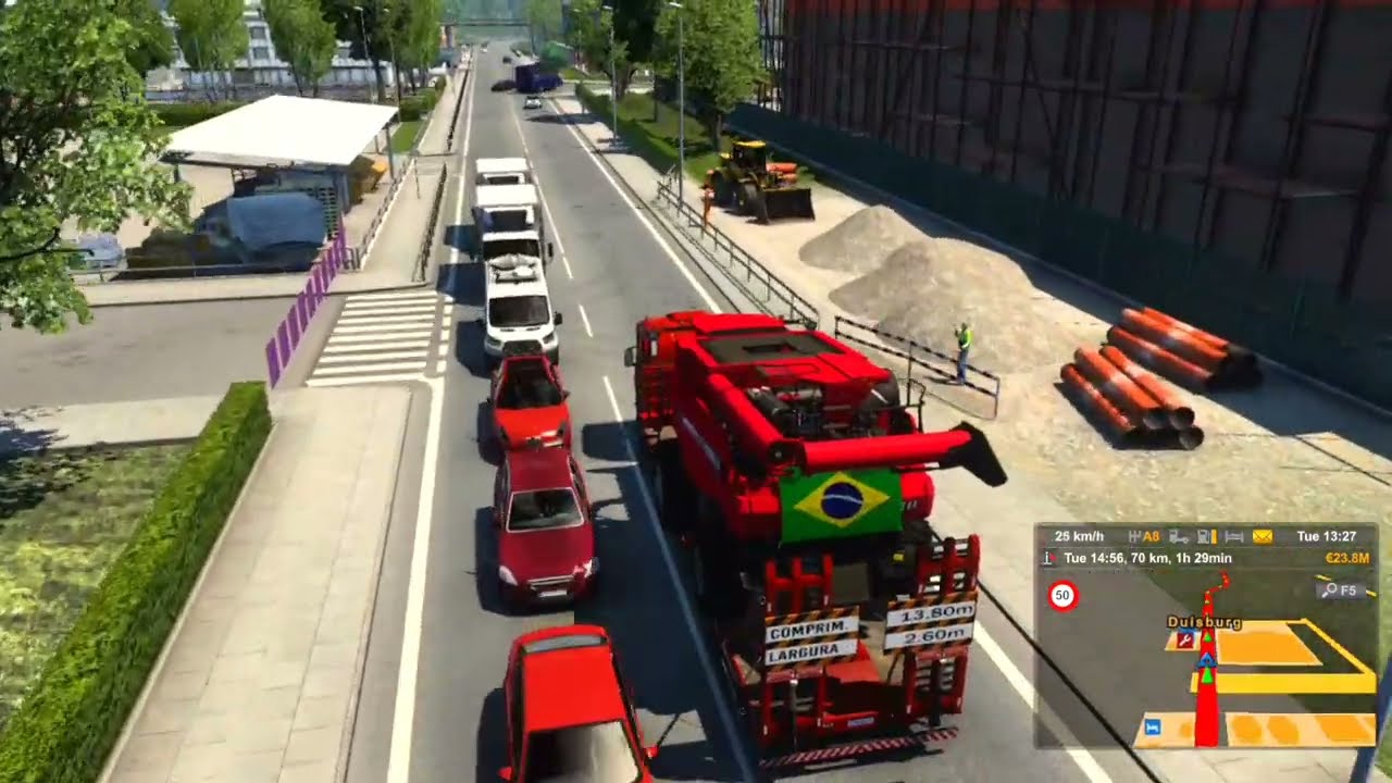 Harvester Delivery in Farm // ETS2 // 