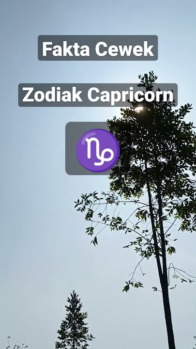 Fakta Cewek Zodiak Capricorn #shorts #facts #factsshorts #zodiak #capricorn
