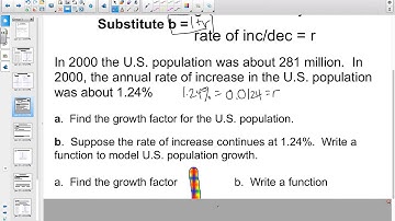 8.1 exploring exponential models