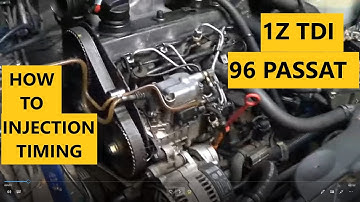 96 PASSAT 1Z Tdi TIMING PROBLEM