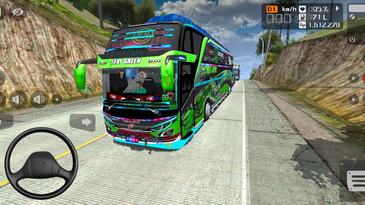 bus telolet Darka full modifikasi 