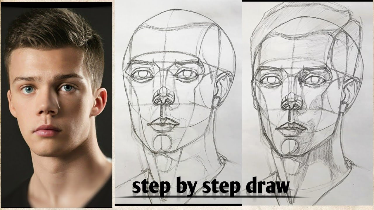 Face draw karna nahin aata? इस तरह draw karo step by step draw YouTube