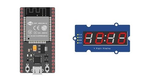 Use of the TM1637 display by ESP32 board
