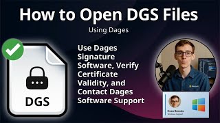 How to Open DGS Files (Dages) screenshot 2