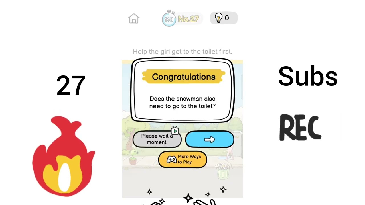 Brain Out 3 Level 27 Walkthrough