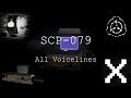 SCP-079 | All Voicelines with Sutbtitles | SCP - Containment Breach (v0.5 - v1.3.9)