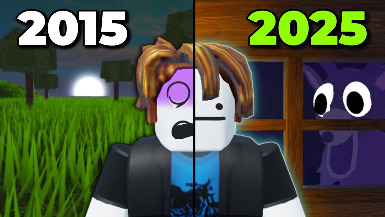 Khám Phá Roblox Kinh Dị Qua TỪNG NĂM