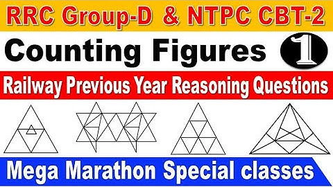 Counting Figures Railway Reasoning Previous year Questions explanation by SRINIVASMech
