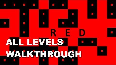 red (game) Bart Bonte Level 1-50 Full Game Walkthrough