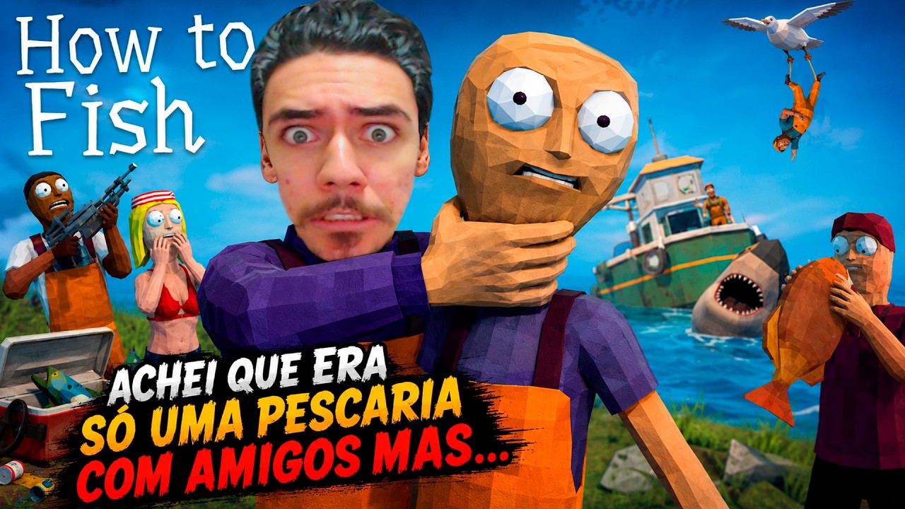 ISSO ERA PRA SER UM JOGO DE PESCAR MAS... | HOW TO FISH