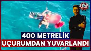 Araç Denize Uçtu, Sürücü Kayalıklara Fırladı! | Star Ana Haber