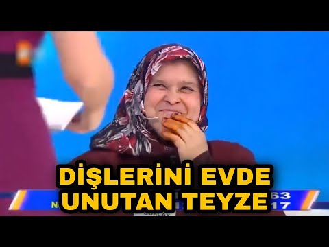 DİŞLERİNİ EVDE UNUTAN