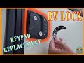 Rv Lock Keypad install!