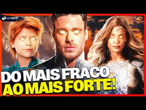 Vídeo: Os eternos são mais fortes que os vingadores?