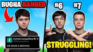 Bugha BANNED Right Before FNCS!? - Clix &amp; Peterbot Both Struggle