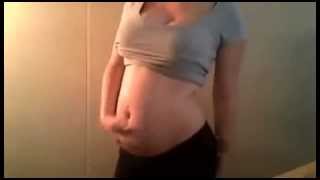 Y Girl Rubs Her Bloated Belly - Best Parts Only