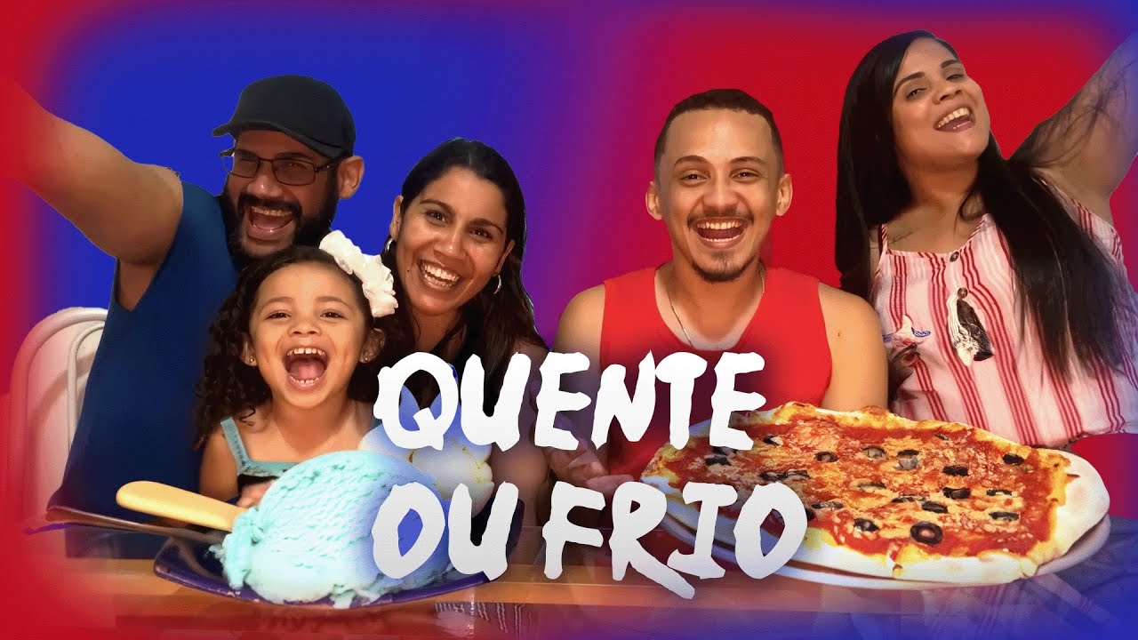DESAFIO do QUENTE VS FRIO com os DINDOS!! // Manu Duarte