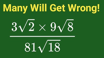 Nice Exponential Math Tricks | Simplify l Olympiad Math.