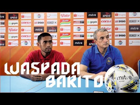 Jumpa Pers Pra Laga: Arema FC VS Barito Putra, Waspada! jadwal shopee liga 1 2019 hari ini