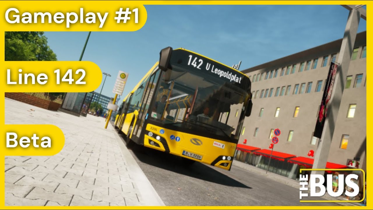 Line 142  | Solaris Urbino 18 | The Bus | Gameplay #1