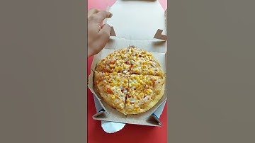 Thumbnail of Domino's Golden Corn Pizza₹89😲🤩|Pizza Mania|#veggienidhi #shorts #youtubeshorts #streetfood #dominos