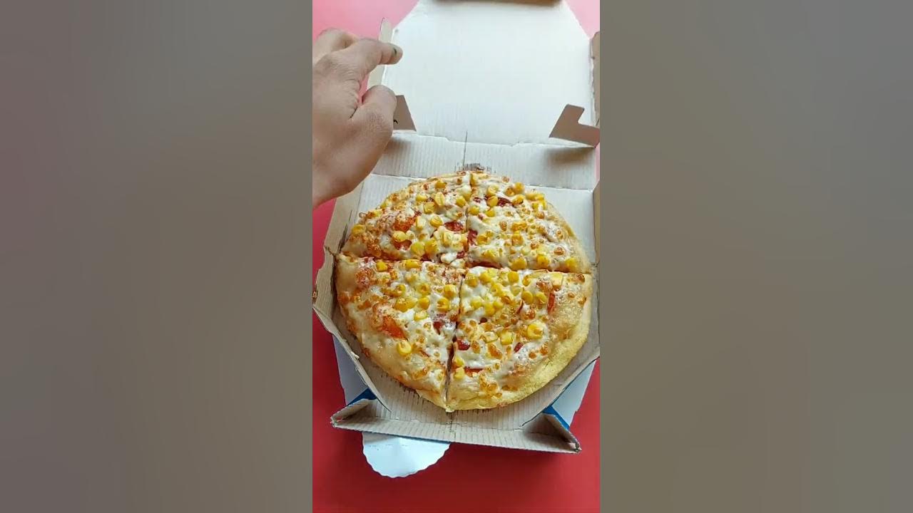 Domino's Golden Corn Pizza₹89😲🤩|Pizza Mania|#veggienidhi #shorts #youtubeshorts #streetfood #dominos