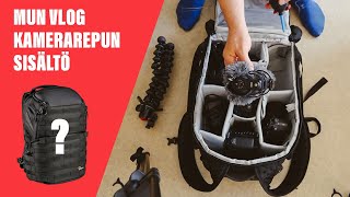 Mitä Löytyy Mun Kamerarepusta Vlogi-Kuvausreissulla?