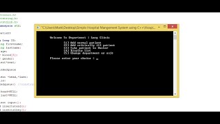 Information Simple Hospital Management System using C++ News