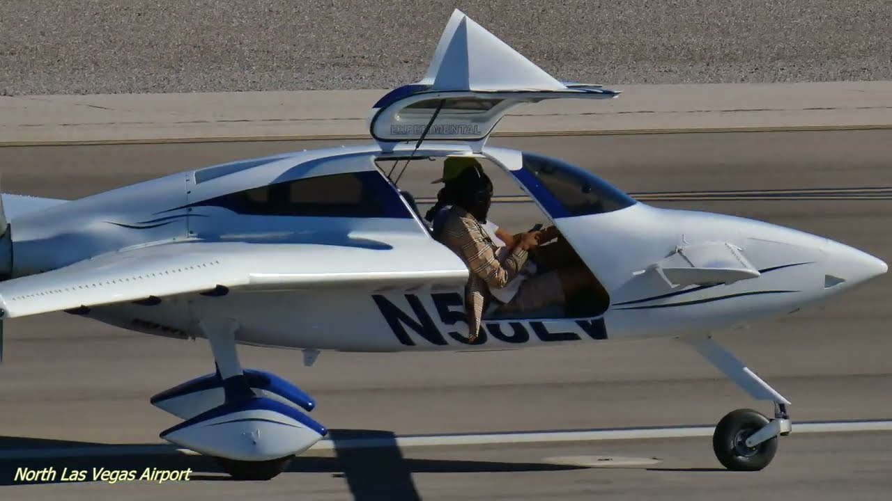#PlaneSpotting North Las Vegas (4K)