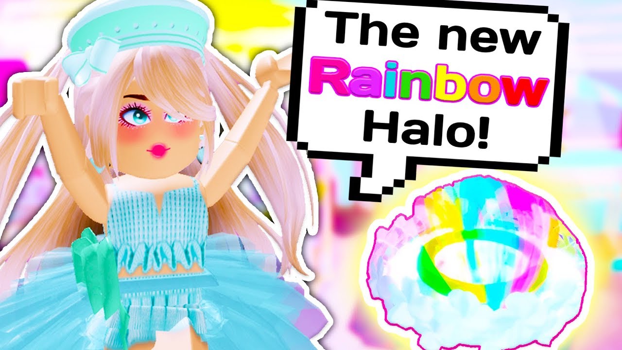 The New Rainbow Halo St Patrick S Day Update Roblox Royale High School Youtube - roblox royale high halo st patrick's day