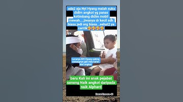 Hyang satu"nya anak gubernur yang suka naik angkot #kdm #kangdedimulyadi #viral #shorts