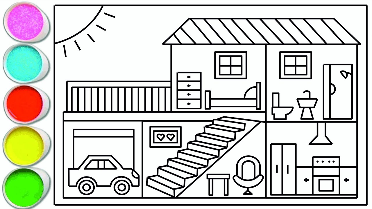 🏠 Drawing a House Interior: A Step-by-Step Guide to Creating Your Dream ...