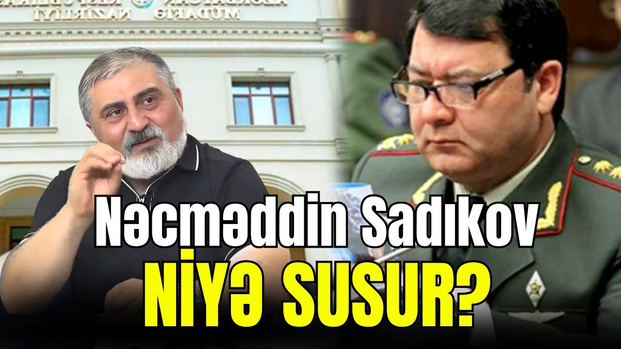 Nəcməddin Sadıkov NİYƏ SUSUR?-  Elçin Alıoğlundan ŞOK AÇIQLAMA