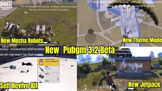 New PUBG Mobile 3.2 Update | Pubg Mobile 3.2 Update Beta Gameplay & Features | Mecha Fusion Mode