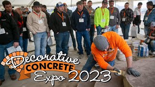 2023 Decorative Concrete Expo Recap!