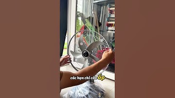 Hướng dẫn cách lắp quạt máy Nantifan #huongdanlapquatmay #huongdanlapdat  #quatmay #quatdien